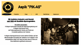 What Aspik-pik-as.de website looked like in 2017 (6 years ago)