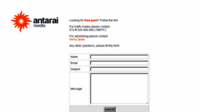 What Antaraimedia.com website looked like in 2017 (6 years ago)