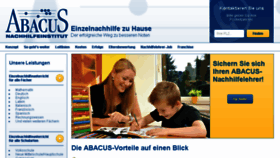 What Abacus-nachhilfe.at website looked like in 2017 (6 years ago)