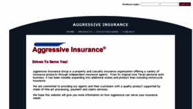 What Aggressiveusa.com website looked like in 2017 (6 years ago)