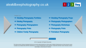 What Alexkilbeephotography.co.uk website looked like in 2017 (6 years ago)