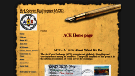 What Artcoverexchange.org website looked like in 2017 (6 years ago)
