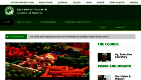 What Arcnigeria.org website looked like in 2017 (6 years ago)