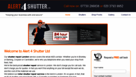 What Alert4shutter.co.uk website looked like in 2017 (6 years ago)