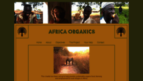 What Africaorganics.org website looked like in 2017 (6 years ago)