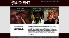 What Audientalliance.org website looked like in 2017 (6 years ago)