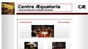 What Aequatoria.be website looked like in 2017 (6 years ago)
