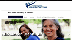 What Alexandertechnique.net.au website looked like in 2017 (6 years ago)