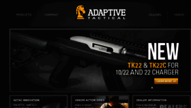 What Adaptivetactical.com website looked like in 2017 (6 years ago)