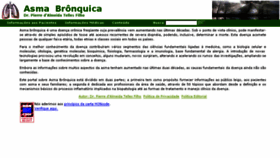 What Asmabronquica.com.br website looked like in 2017 (6 years ago)