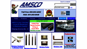 What Amscousa.com website looked like in 2017 (6 years ago)
