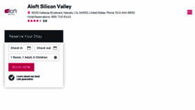What Aloftsiliconvalley.com website looked like in 2017 (6 years ago)