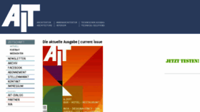 What Ait-online.de website looked like in 2017 (6 years ago)