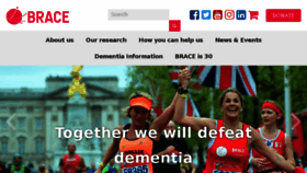 What Alzheimers-brace.org website looked like in 2017 (6 years ago)