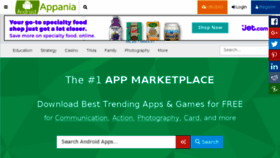 What Androidappania.com website looked like in 2017 (6 years ago)