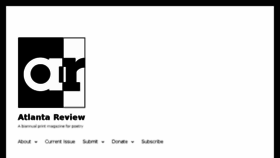 What Atlantareview.com website looked like in 2017 (6 years ago)
