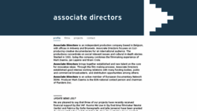What Adirector.eu website looked like in 2017 (6 years ago)