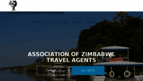 What Azta.co.zw website looked like in 2017 (6 years ago)