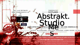 What Abstraktme.co.uk website looked like in 2017 (6 years ago)