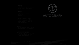 What Autograph.co.uk website looked like in 2017 (6 years ago)