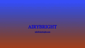 What Airybright.com website looked like in 2017 (6 years ago)