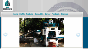 What Ahpmachines.com website looked like in 2017 (8 years ago)