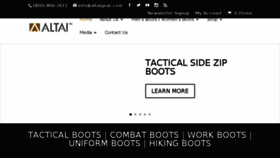What Altaigear.com website looked like in 2017 (6 years ago)