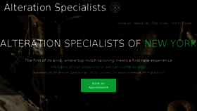 What Alterationspecialists.com website looked like in 2017 (6 years ago)