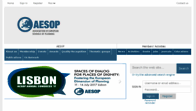 What Aesop-planning.eu website looked like in 2017 (6 years ago)