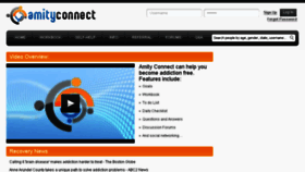 What Amityconnect.com website looked like in 2017 (6 years ago)