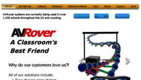What Avrover.com website looked like in 2017 (6 years ago)