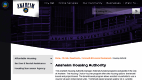 What Anaheimhousingprograms.net website looked like in 2017 (6 years ago)