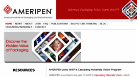 What Ameripen.org website looked like in 2017 (6 years ago)