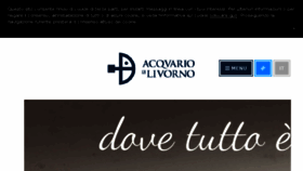 What Acquariodilivorno.com website looked like in 2017 (6 years ago)