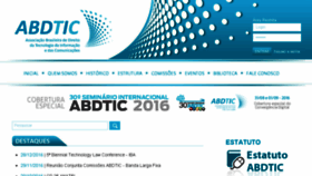 What Abdtic.org.br website looked like in 2017 (6 years ago)