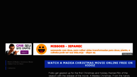 What Amadeachristmasmovie.comunidades.net website looked like in 2017 (6 years ago)