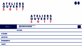 What Ateliersouverts.net website looked like in 2017 (6 years ago)