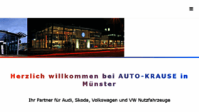 What Auto-krause.de website looked like in 2017 (6 years ago)