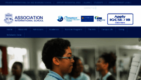 What Associationinternationalschool.org website looked like in 2017 (6 years ago)
