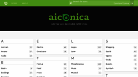 What Aiconica.net website looked like in 2017 (6 years ago)