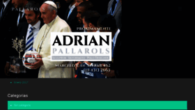 What Adrianpallarols.com website looked like in 2017 (6 years ago)