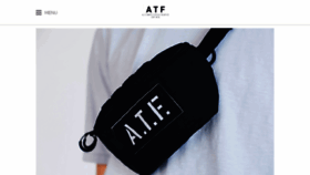 What Atf-clothing.com website looked like in 2017 (6 years ago)
