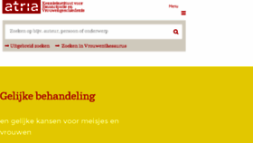 What Atria-kennisinstituut.nl website looked like in 2017 (6 years ago)