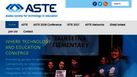 What Aste.org website looked like in 2017 (6 years ago)