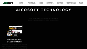 What Aicosoft.com website looked like in 2017 (6 years ago)