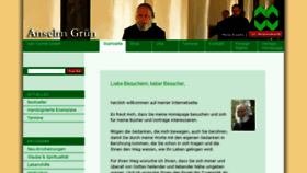 What Anselm-gruen.de website looked like in 2017 (6 years ago)