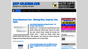 What Asep-sulaeman.com website looked like in 2017 (6 years ago)