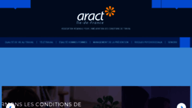 What Aractidf.org website looked like in 2017 (6 years ago)
