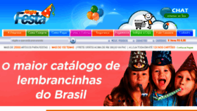 What Alegrafesta.com.br website looked like in 2017 (6 years ago)