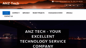 What Anztech.nz website looked like in 2017 (6 years ago)